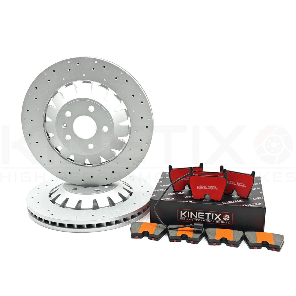 FOR AUDI RS3 8V 2017-2020 FRONT BRAKE DISCS PERFORMANCE PADS 8V0615301S 370mm