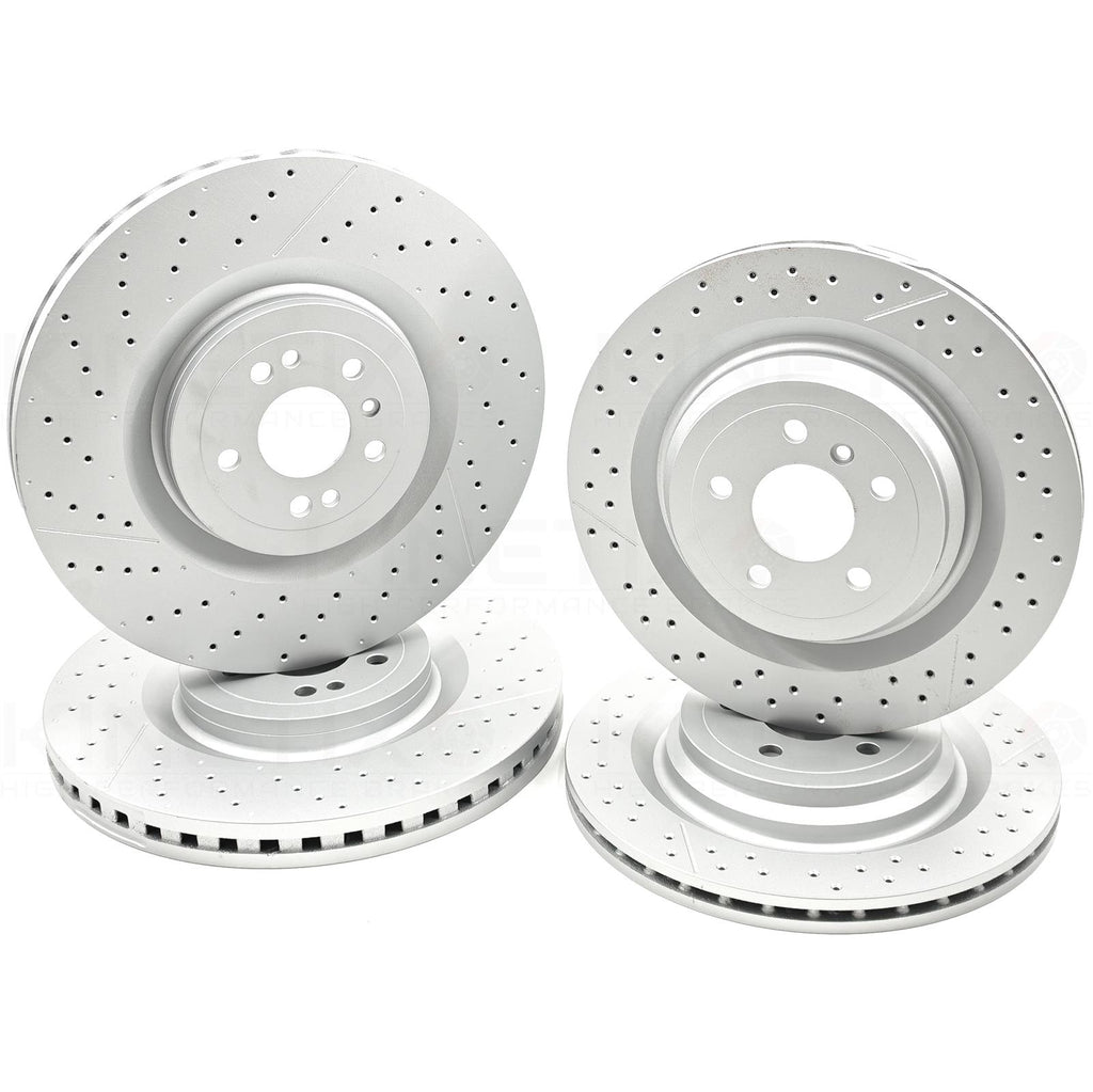 FOR MERCEDES GL63 GLE63 GLE63S GLS63 AMG FRONT REAR BRAKE DISCS 390mm 345mm