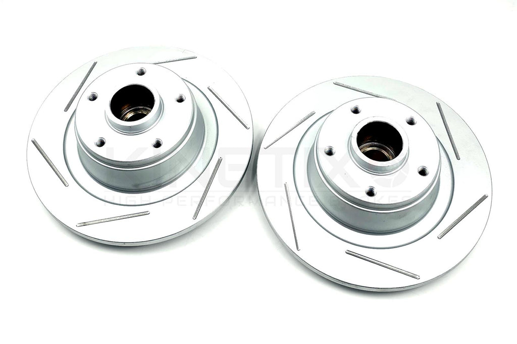 FOR RENAULT MEGANE SPORT 4 RS280 RS300 TROPHY GROOVED REAR BRAKE DISCS 290mm