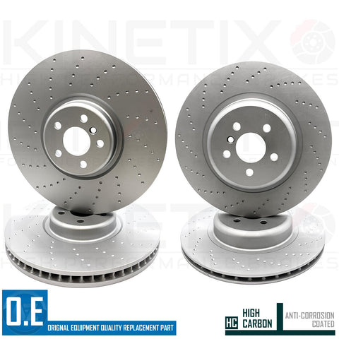 FOR BMW X5 G05 45e 50e FRONT REAR BRAKE DISCS PADS WEAR SENSORS 395mm 370mm