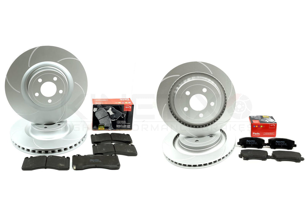 FITS FORD MUSTANG 5.0 V8 2.3 ECOBOOST FRONT REAR BRAKE DISCS PADS 380mm 330mm