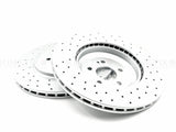 FOR MERCEDES CLS53 CLS450 E43 E53 E400 E300de AMG REAR BRAKE DISCS PAIR 360mm