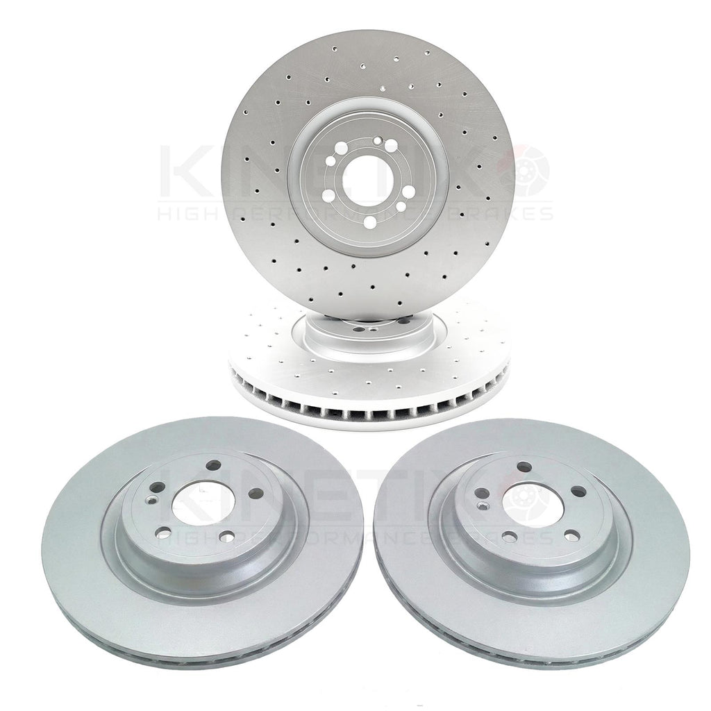 FOR MERCEDES GLS450d 2023+ AMG SPORT FRONT REAR BRAKE DISCS 400mm 345mm