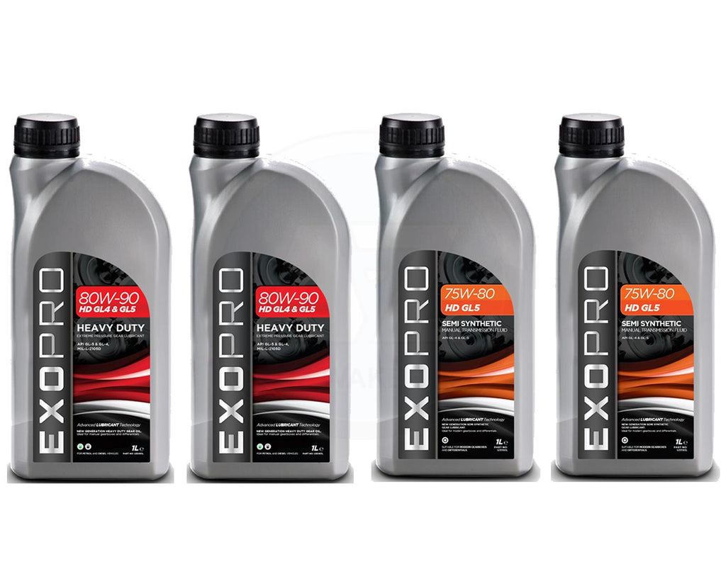 2L GEAR OIL & 2L REAR DIFFERENTIAL OIL FOR MERCEDES SPRINTER VW CRAFTER