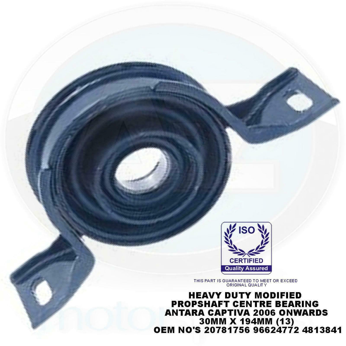 Vauxhall Antara Captiva 2006- Propshaft propeller shaft centre support bearing