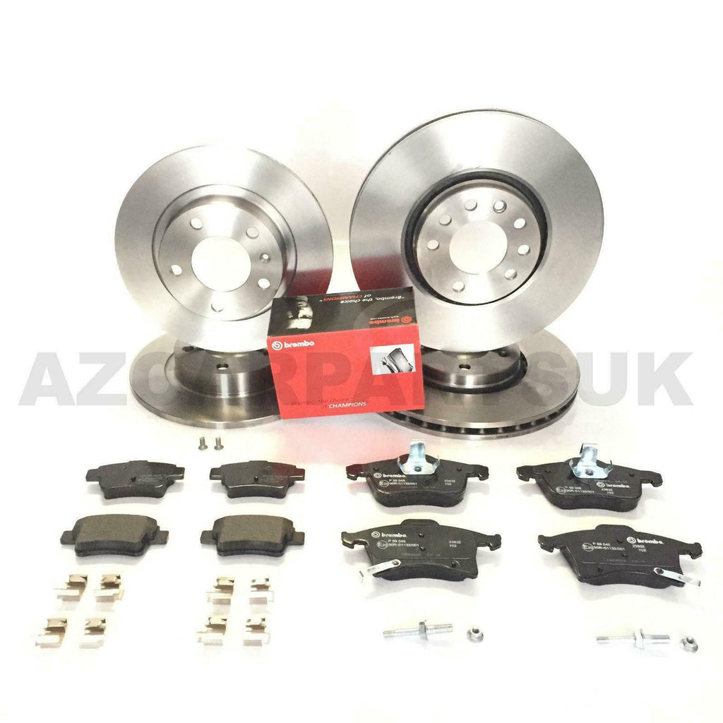 Vauxhall Corsa D 1.6 Turbo VXR 07- Front And Rear Brembo Brake Discs And Pads