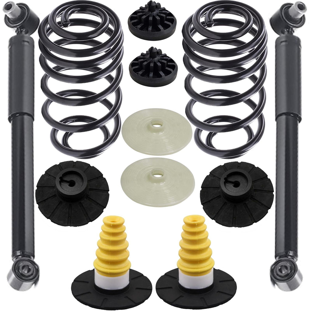 FOR MERCEDES VITO 119 CDI W447 REAR SUSPENSION COIL SPRINGS SHOCKERS REPAIR KIT