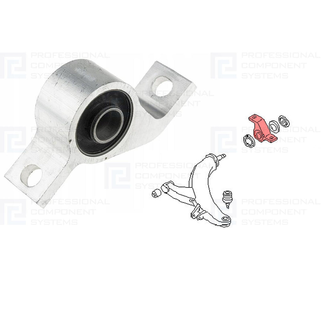 FOR SUBARU IMPREZA WRX STI FRONT LOWER REAR LEFT SUSPENSION WISHBONE ARM BUSH