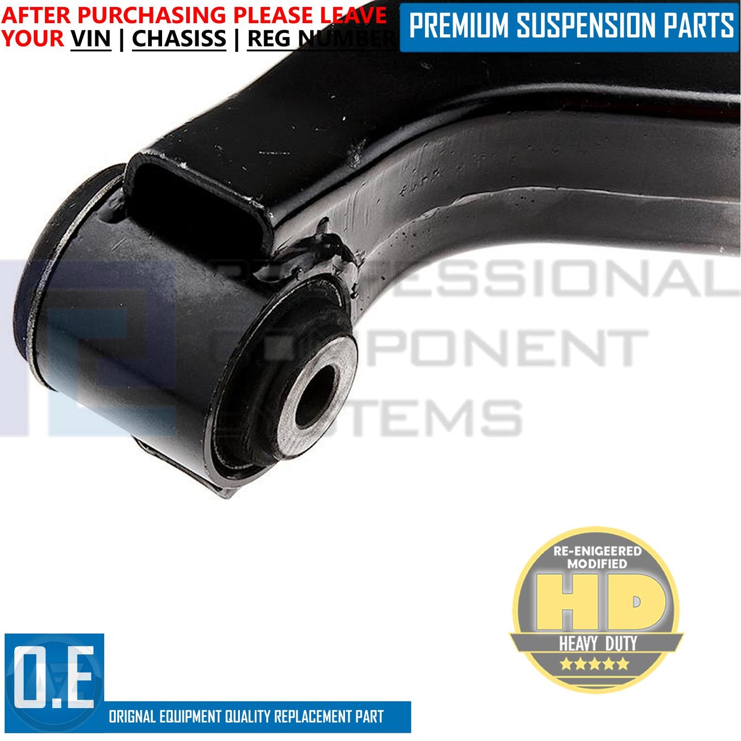 FOR SSANGYONG ACTYON KYRON REXTON 12- FRONT LOWER RIGHT SUSPENSION WISHBONE ARM