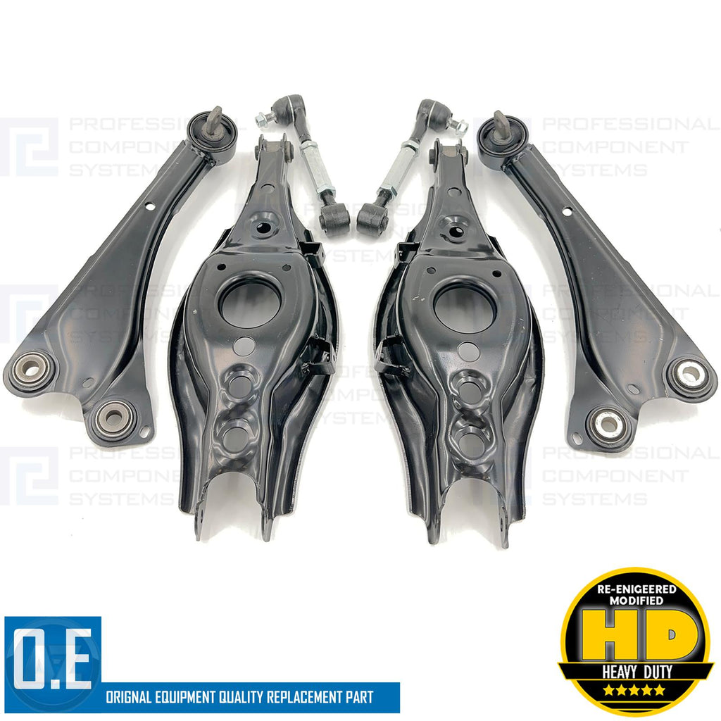 FOR LEXUS CT200H REAR LOWER SUSPENSION WISHBONES TRACK CONTROL ARMS TIE RODS KIT