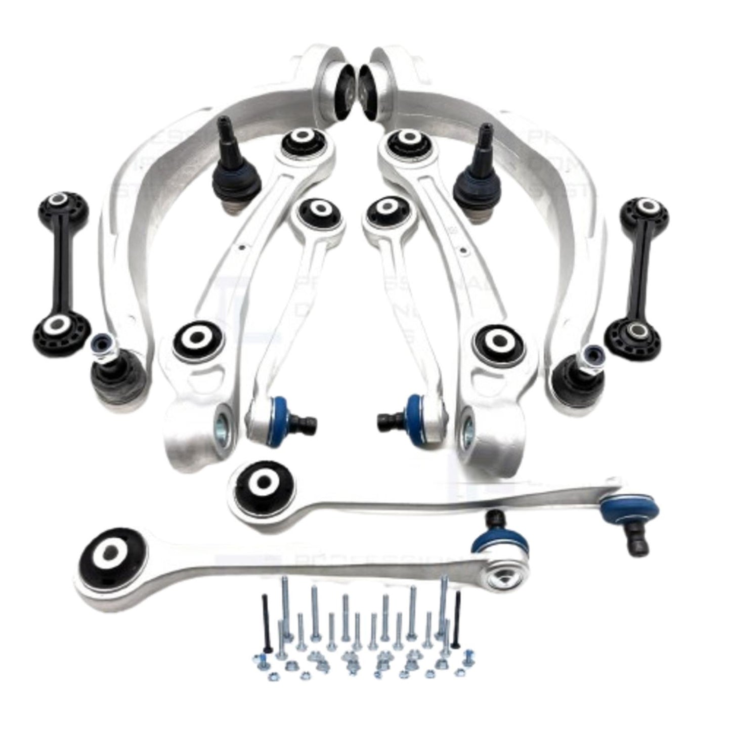 FOR AUDI A7 2010- FRONT UPPER LOWER SUSPENSION WISHBONE ARMS LINKS BALL JOINTS