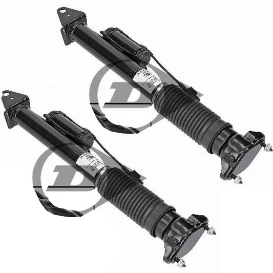 FOR MERCEDES GL GLE ML W166 X166 REAR AIR SUSPENSION SHOCK ABSORBERS DUNLOP X2