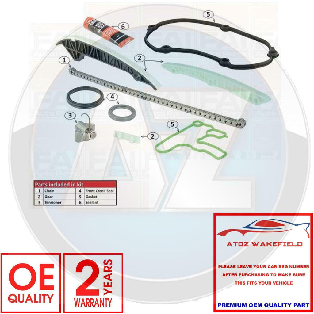 for AUDI A4 A5 A6 Q5 SEAT EXEO 1.8 2.0 TFSi ENGINE TIMING CHAIN GASKET KIT SET