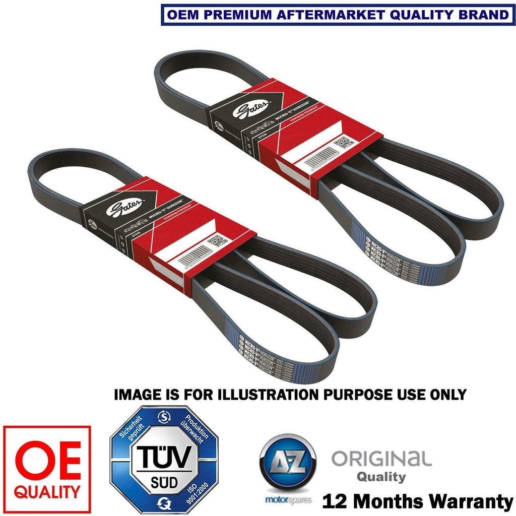 for Mazda RX8 2.6 FE1 & SE1 GATES Alternator & Air Con Belts