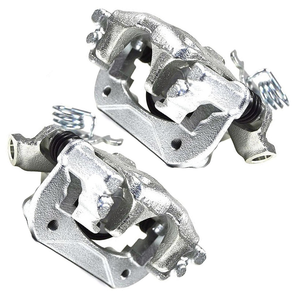 FOR GRANADA SCORPIO SIERRA 2 X REAR BRAKE CALIPERS CARRIERS SLIDERS SOLID DISC