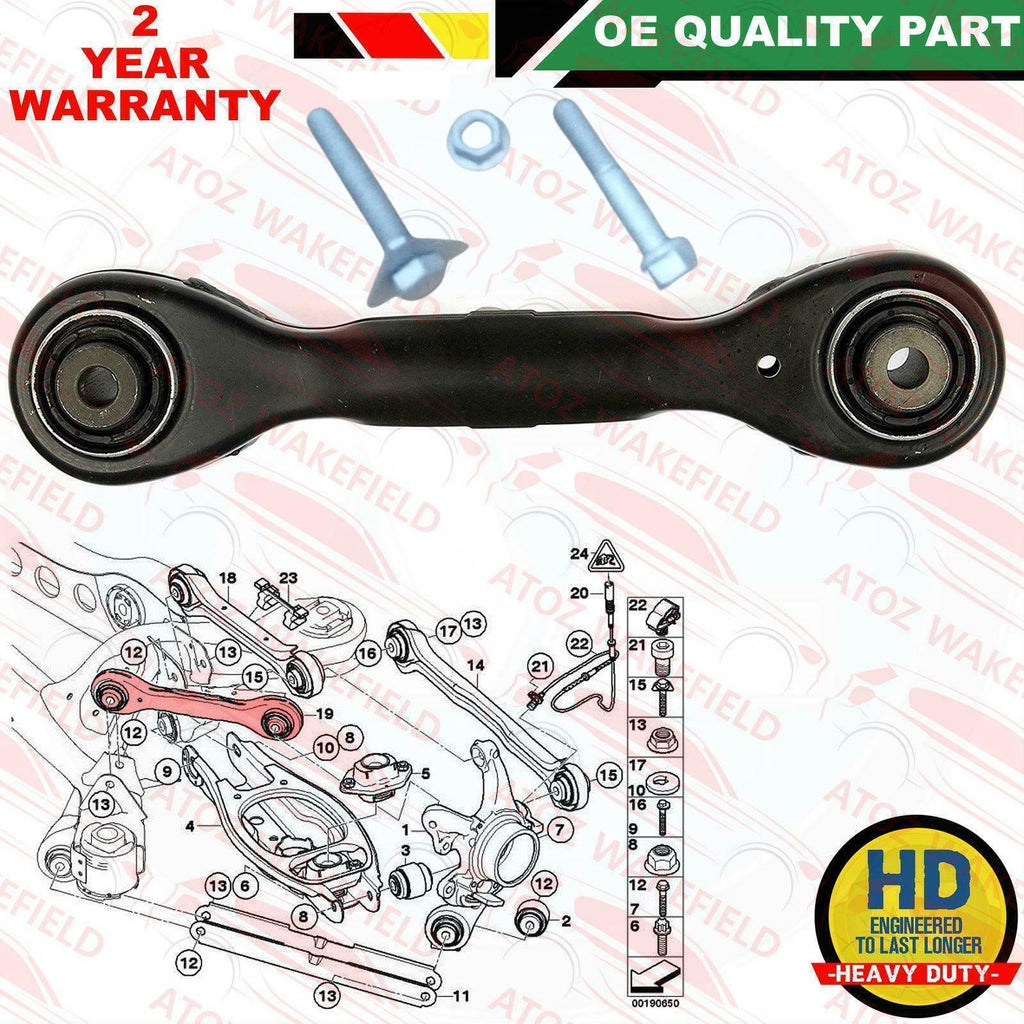 FOR BMW 1 E81 E82 E87 E88 REAR TOP UPPER SUSPENSION WISHBONE CONTROL ARM FIT KIT