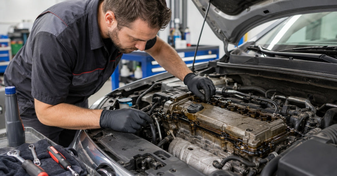 Why Is Oil Leaking From The Top Of My Engine?