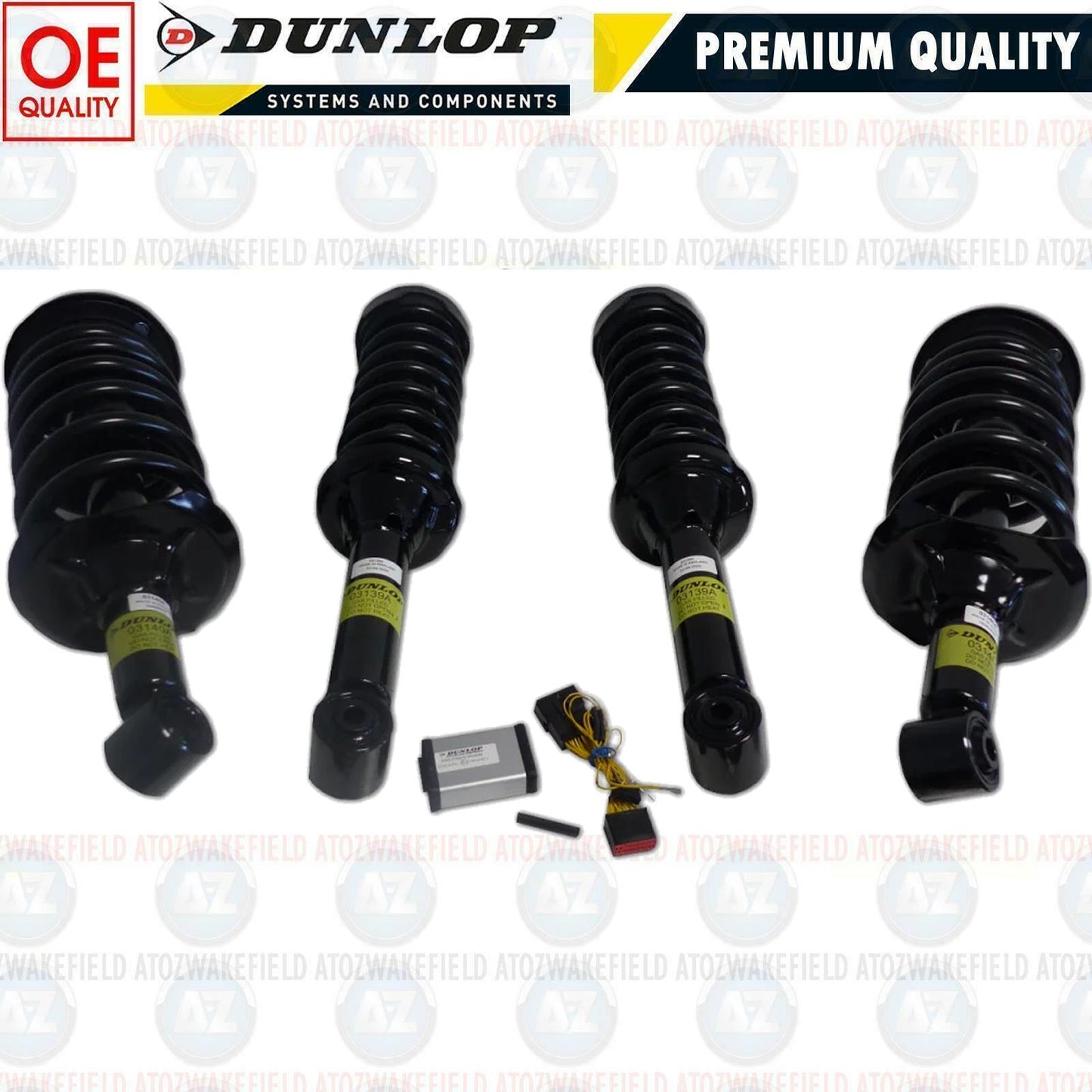 FOR LANDROVER DISCOVERY 4 MK4 DUNLOP AIR SUSPENSION COIL SPRING CONVERSION KIT-A