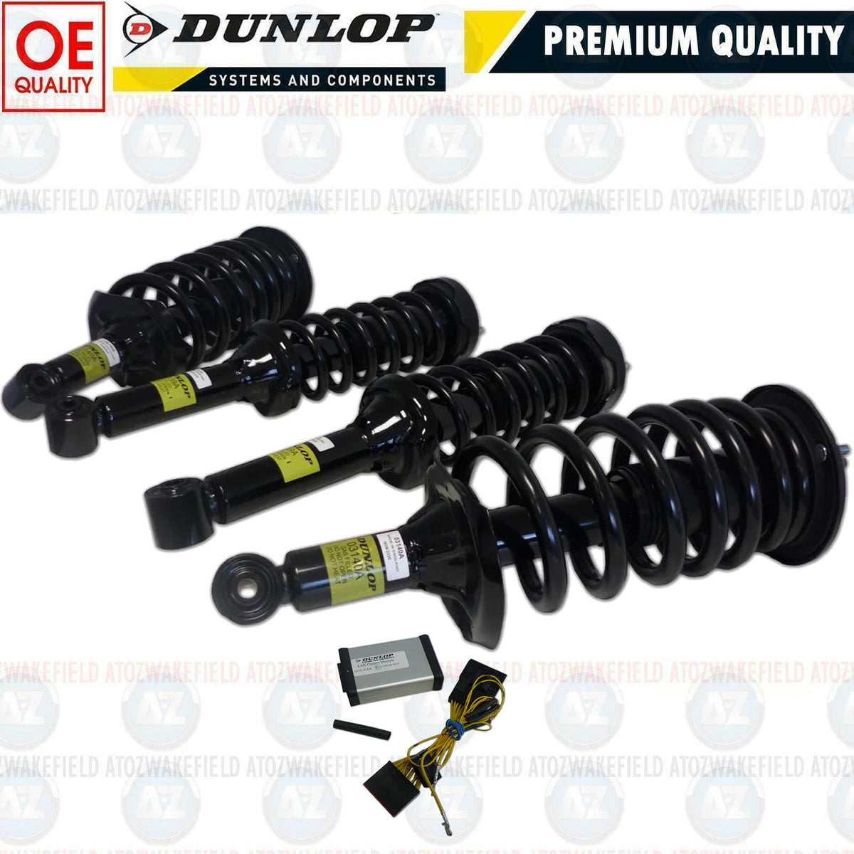 FOR RANGE ROVER SPORT L320 AIR SUSPENSION TO COIL SPRING CONVERSION KIT DUNLOP