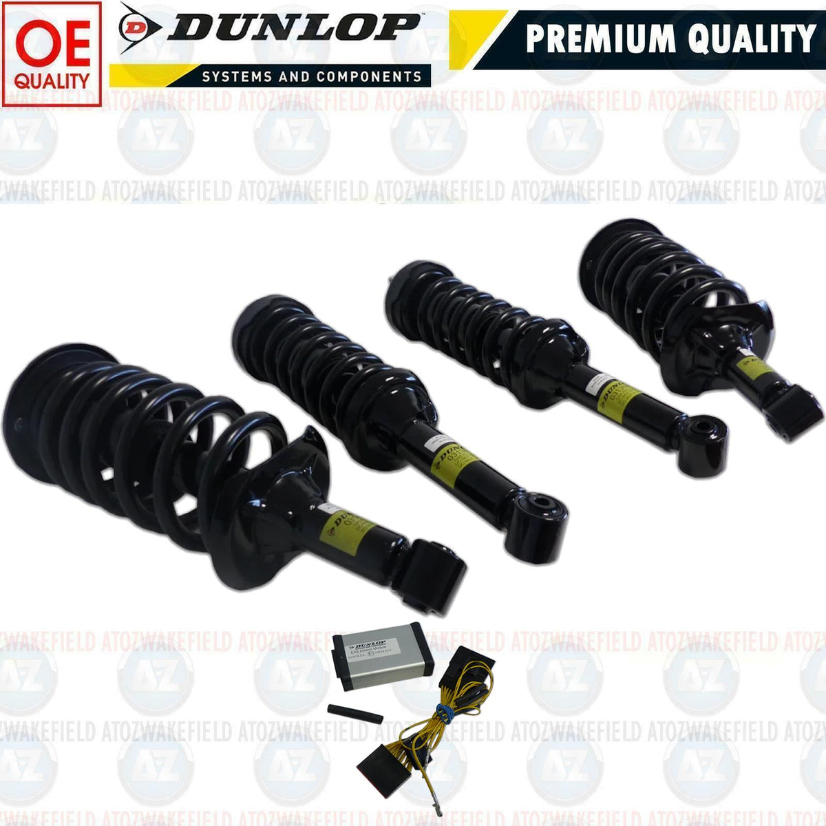 FOR LANDROVER DISCOVERY 4 MK4 DUNLOP AIR SUSPENSION COIL SPRING CONVERSION KIT-A
