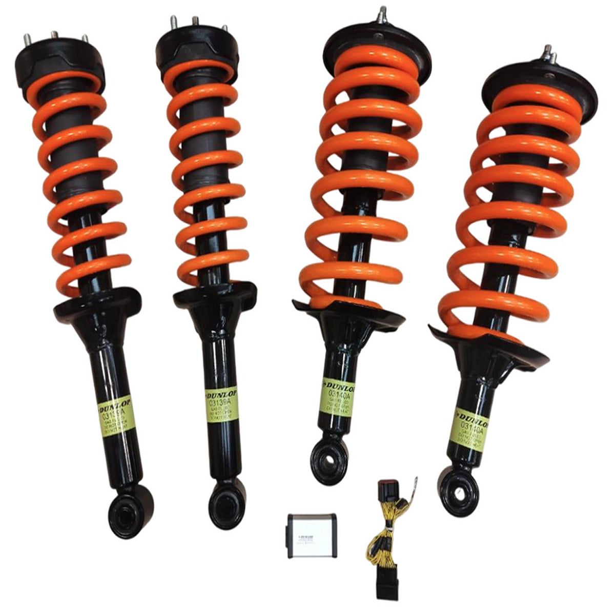 FOR LANDROVER DISCOVERY 3 MK3 AIR SUSPENSION COIL SPRING CONVERSION DUNLOP KIT-B