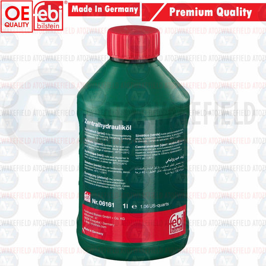Hydraulic Fluid CHF 11S Power Steering Oil 1 Ltr Fits Audi BMW VW Febi 06161