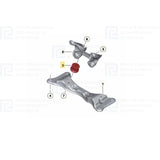 FOR BMW 3 SERIES E90 E91 E92 E93 GEARBOX MOUNTING MOUNTS PAIR BRAND NEW 2005-11