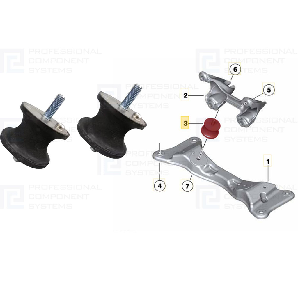FOR BMW 3 SERIES E90 E91 E92 E93 GEARBOX MOUNTING MOUNTS PAIR BRAND NEW 2005-11