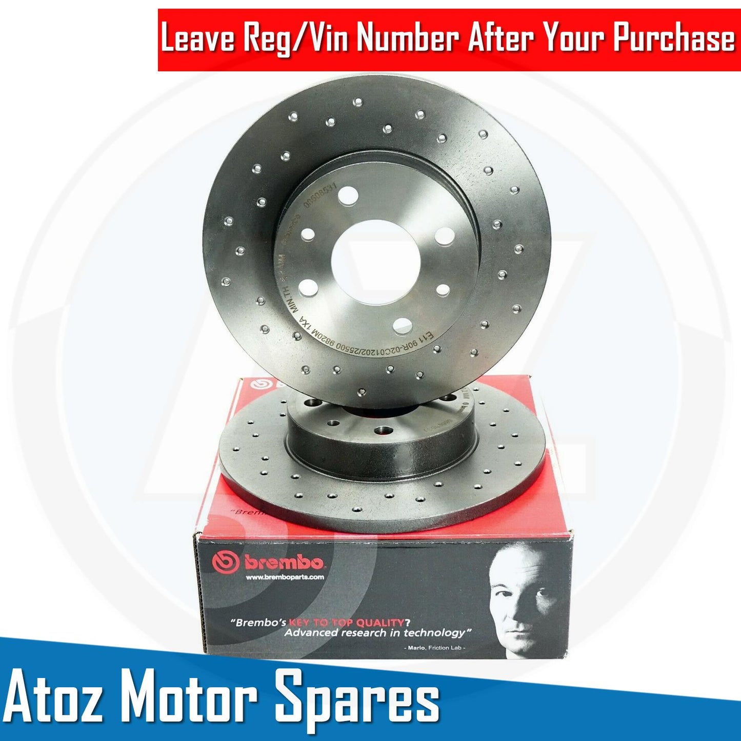 FOR ABARTH 500 595 695 COMPETIZIONE FRONT REAR BREMBO BRAKE DISCS PADS OEM