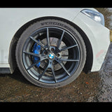 FOR BMW 330d 335d 330i 340i M SPORT DIMPLED GROOVED FRONT BRAKE DISCS 340mm