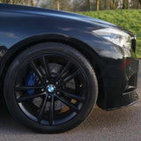 FOR BMW 330d M SPORT M PERFORMANCE FRONT DIMPLED GROOVED BRAKE DISCS PAIR 370mm