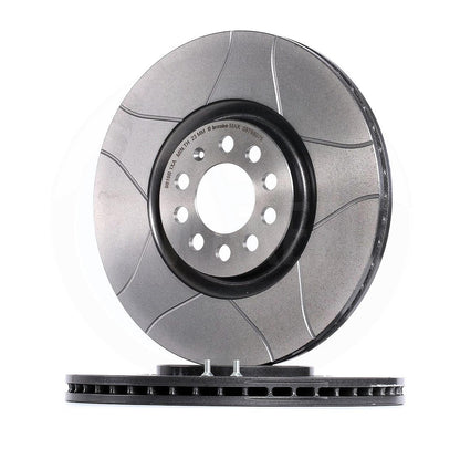 For Skoda Octavia VRS RS 1.8 T Turbo Brembo Front Grooved Brake Discs Pads 312MM