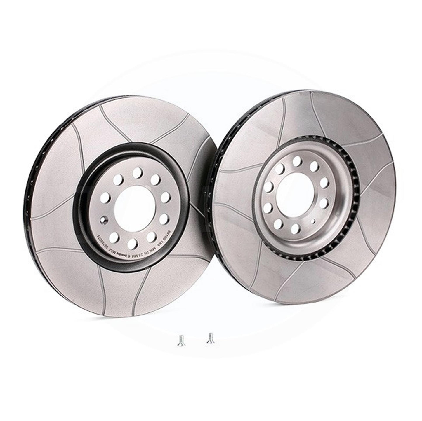 FOR AUDI SEAT SKODA VW GENUINE FRONT BREMBO COATED BRAKE DISCS PADS SET 312mm