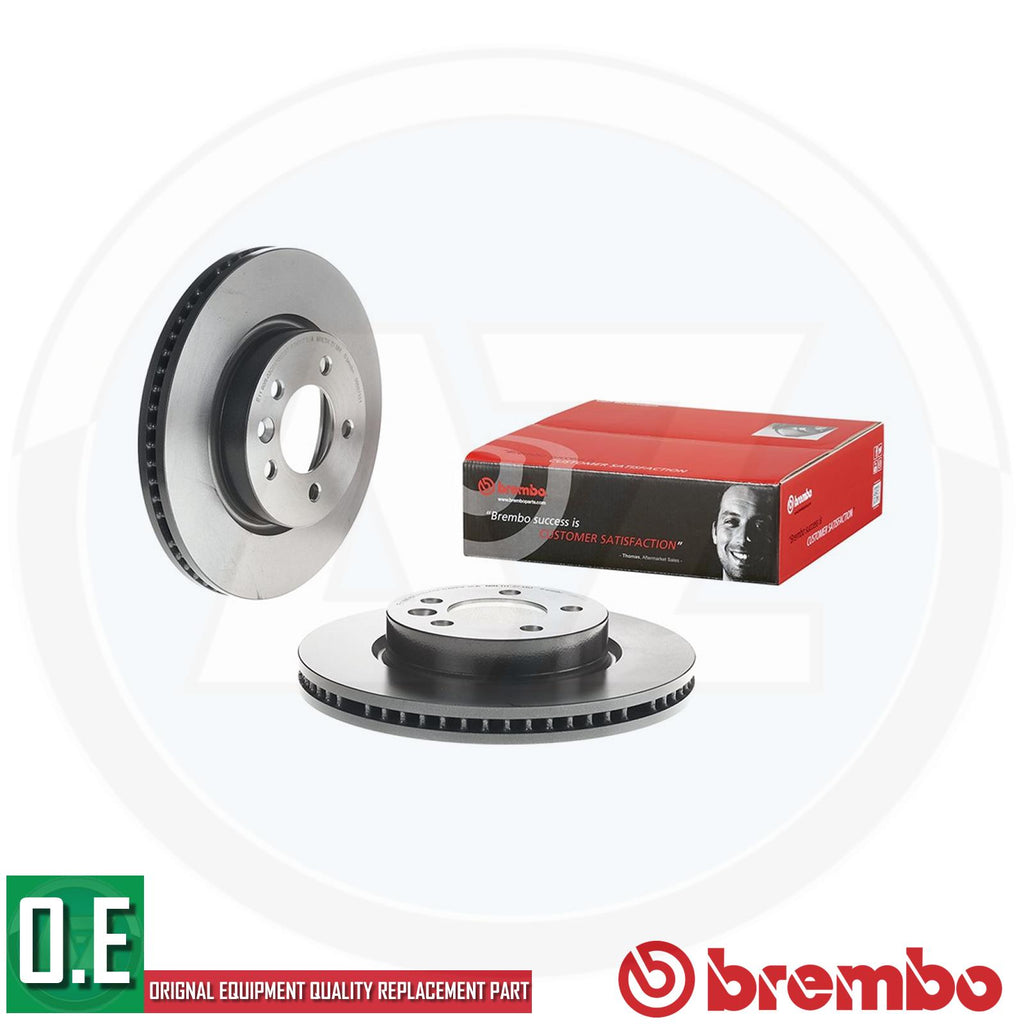 BREMBO BRAKE DISCS PAIR FRONT AXLE 09.8873.31