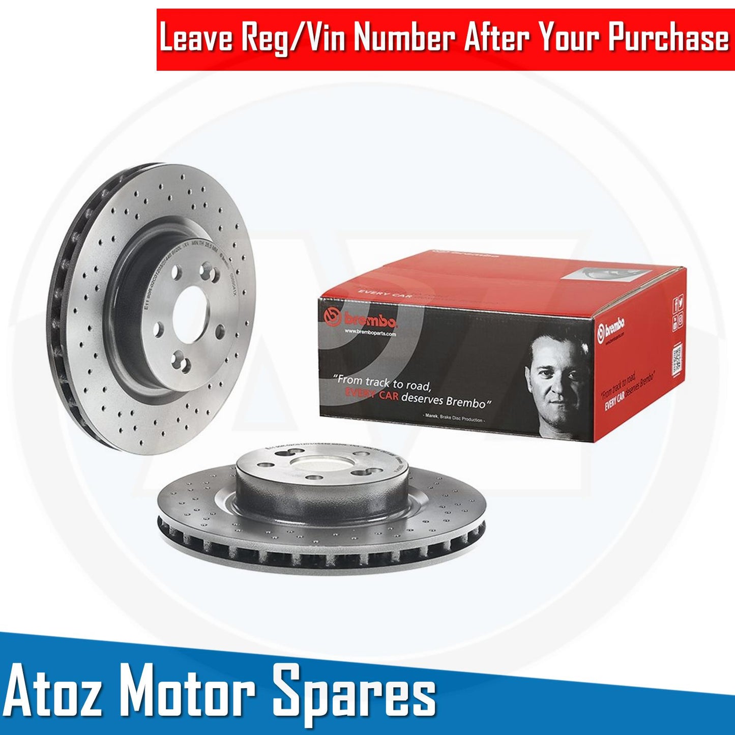 FOR RENAULT CLIO SPORT MK3 RS 200 BREMBO XTRA FRONT BRAKE DISCS PAIR 312mm