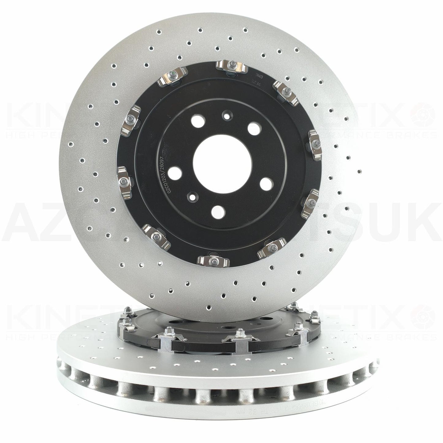 FOR AUDI RS4 B7 (06-08) DRILLED FRONT REAR BRAKE DISCS RACING PADS 365mm 324mm