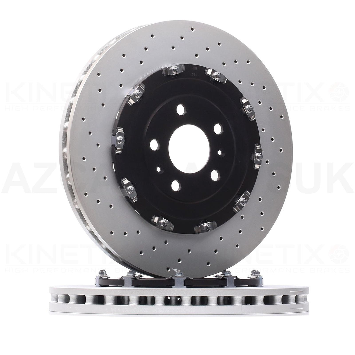 FOR AUDI RS4 B7 (06-08) DRILLED FRONT REAR BRAKE DISCS BREMBO PADS 365mm 324mm