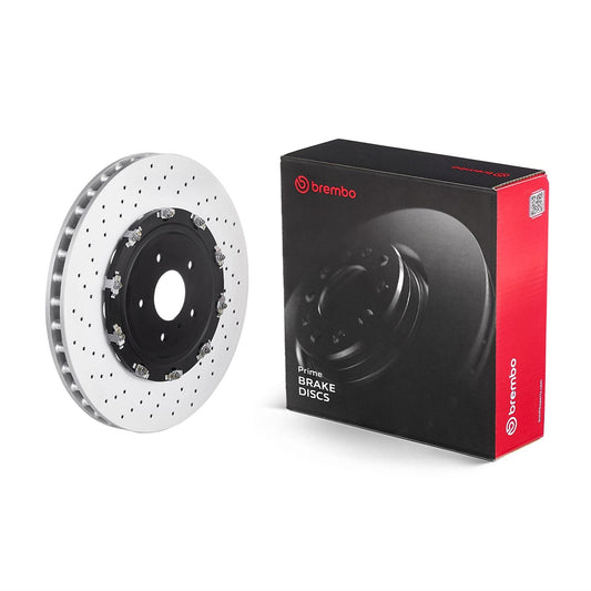BREMBO 09.A187.13 FRONT BRAKE DISC 380mm TWO PIECE FLOATING FOR NISSAN GT-R R35