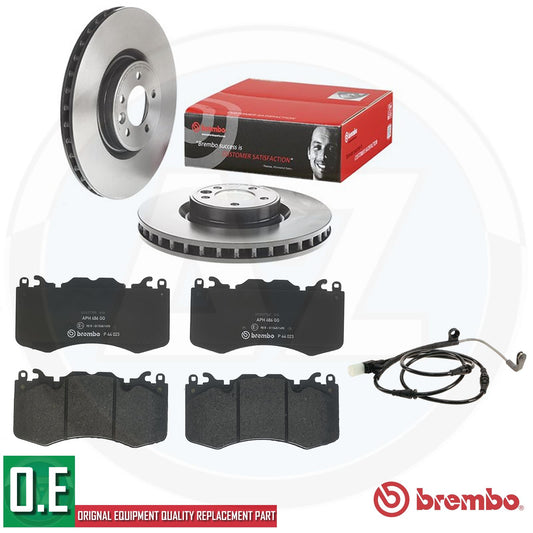 FOR RANGE ROVER SPORT BREMBO OEM FRONT BRAKE DISCS PADS SENSOR 380mm