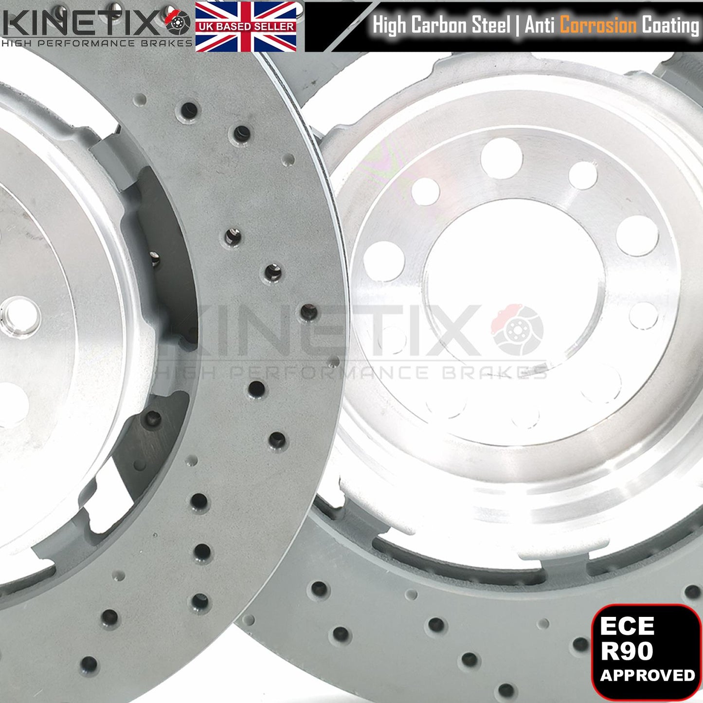 FOR ALFA ROMEO STELVIO QUADRIFOGLIO 2.9 FRONT REAR BRAKE DISCS PADS 360mm 350mm