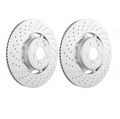 FOR MERCEDES E63 E63S AMG 2017-2023 (213) FRONT REAR BRAKE DISCS 390mm 360mm