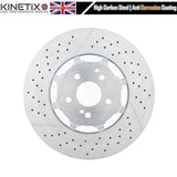 FOR MERCEDES E63 E63S AMG 17-23 (213) FRONT REAR BRAKE DISCS PADS 390mm 360mm