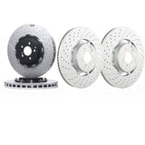 FOR MERCEDES E63 E63S AMG 17-23 (213) FRONT REAR BRAKE DISCS PADS 390mm 360mm