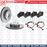 FOR PORSCHE BOXSTER CAYMAN 986 987 FRONT REAR GENUINE BREMBO BRAKE DISCS PADS
