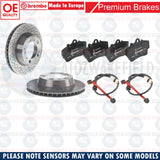 FOR PORSCHE BOXSTER CAYMAN 986 987 FRONT REAR GENUINE BREMBO BRAKE DISCS PADS