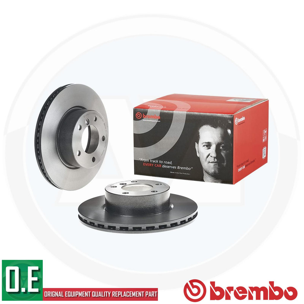 BREMBO BRAKE DISCS PAIR FRONT AXLE 09.C649.11