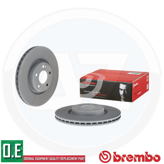 BREMBO BRAKE DISCS PAIR REAR AXLE 09.D531.13