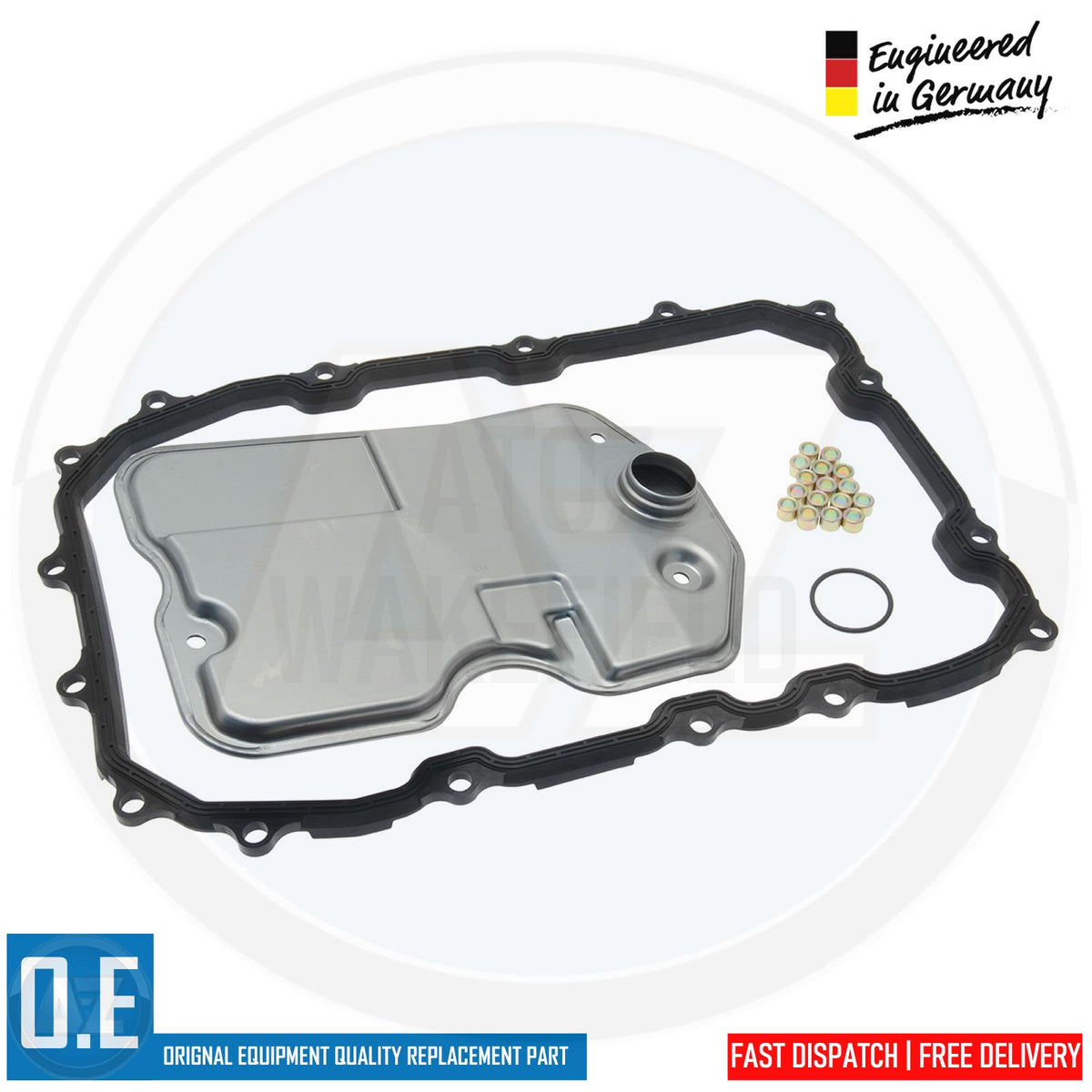 FOR PORSCHE CAYENNE 09D AUTOMATIC TRANSMISSION GEARBOX SUMP FILTER 6L OIL KIT