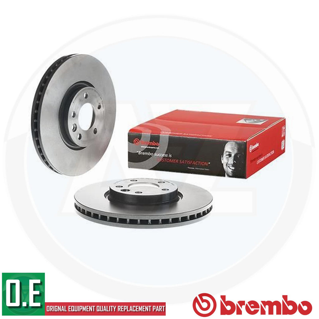 FOR VW CALIFORNIA TRANSPORTER MULTIVAN CARAVELLE T5 T6 BREMBO FRONT BRAKE DISCS