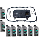 FOR AUDI PORSCHE VW AUTOMATIC TRANSMISSION GEARBOX FILTER 8L OIL KIT 0C8